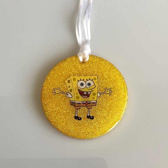 SPONGEBOB HOLIDAY CHRISTMAS ORNAMENT ROOM DECORATION - Picture 2 of 8